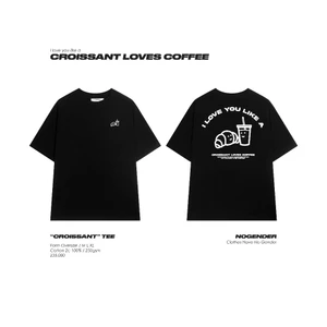 "CROISSANT" TEE | FORM OVERSIZE
