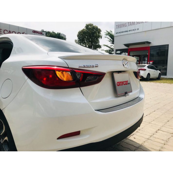 Đuôi gió liền cốp xe Mazda 2 SEDAN 2015-2022 ,HÀNG Nhựa MỘC CHƯA SƠN,Chưa có băng keo 3m