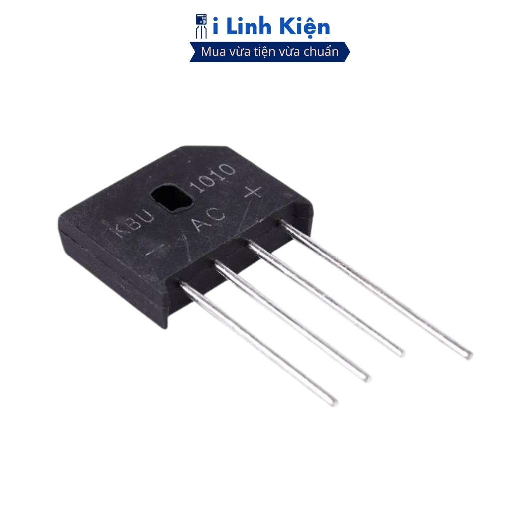 KBU1010 Diode cầu 10A 1000V DIP-4 chính hãng SEB chất lượng cao ilinhkien