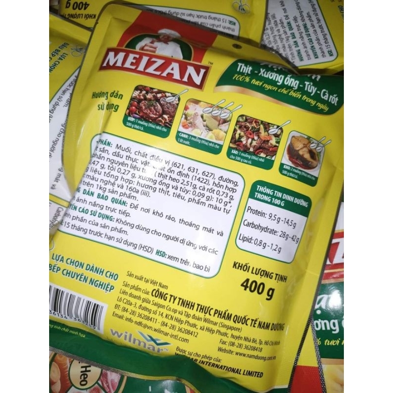 sale_Hạt nêm MEIZAN NGON TỪ THỊT NGỌT TỪ XƯƠNG GÓI 1KG