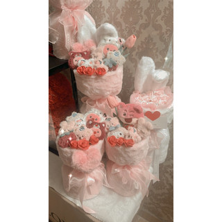 Bó Hoa Gấu Quà Tặng Valentine