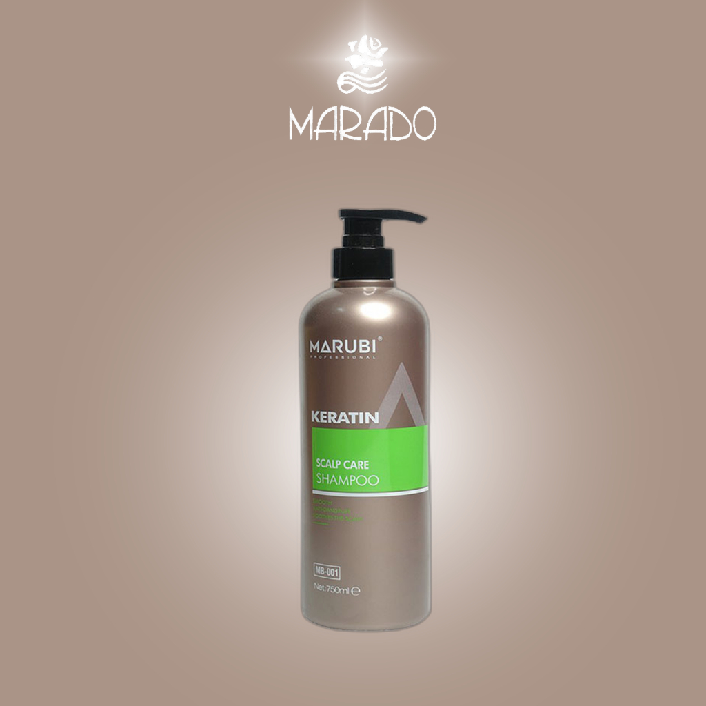 Marubi Keratin Dầu Gội chính hãng 750ml siêu mềm mượt hương thơm nước hoa