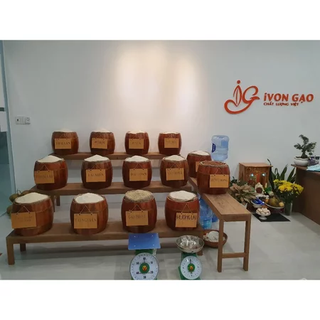iVON GẠO - Đặc sản - Gạo ST24 (LOẠI I) (Túi 5 kg) - Hạt dài, dẻo, thơm, mềm cơm