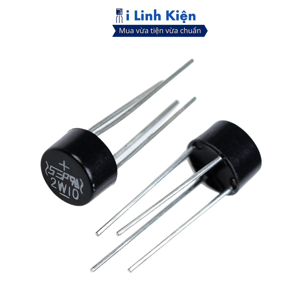 2W10 Diode cầu 2A 1000V DIP-4 chính hãng SEP ilinhkien