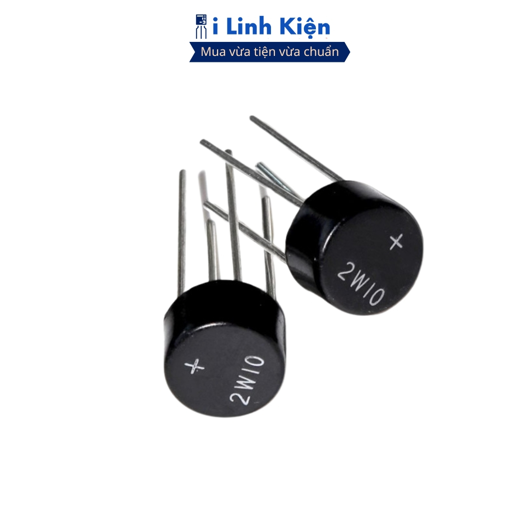 2W10 Diode cầu 2A 1000V DIP-4 chính hãng SEP ilinhkien