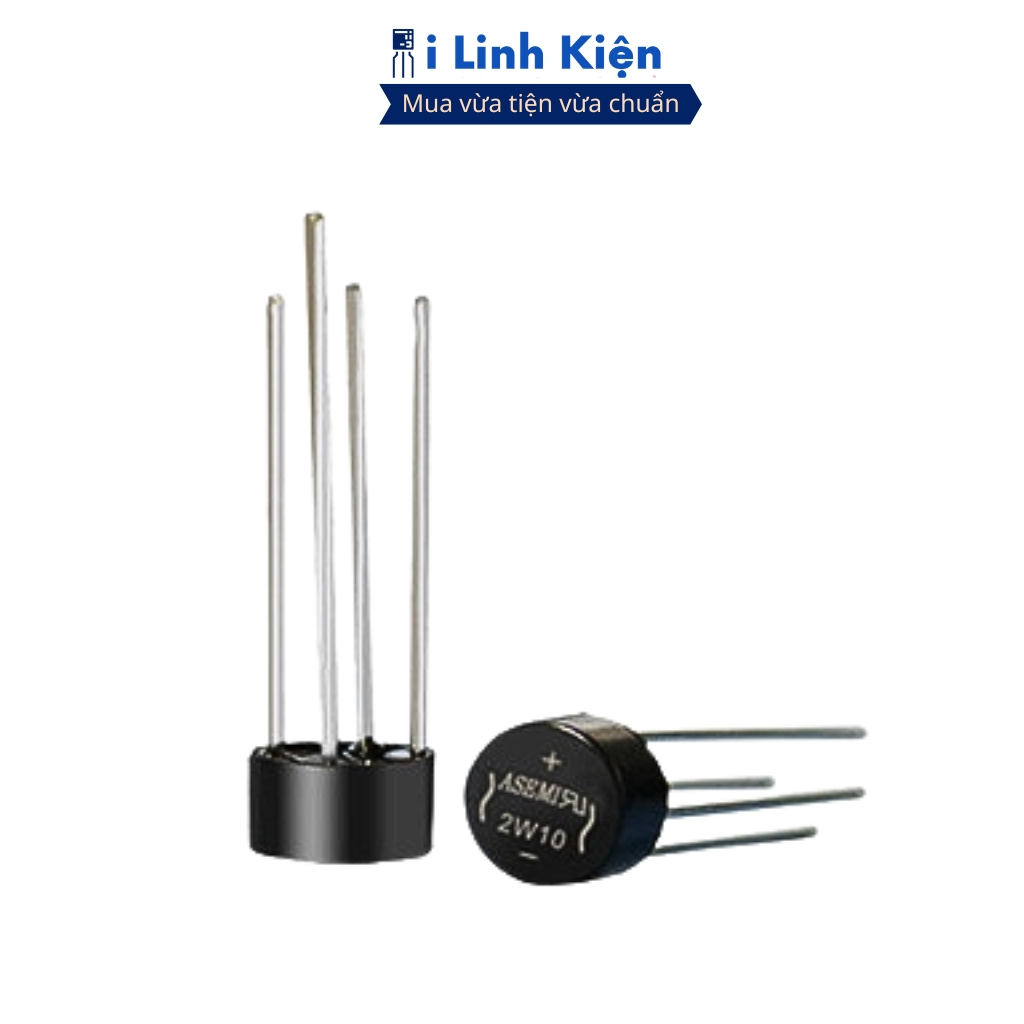 2W10 Diode cầu 2A 1000V DIP-4 chính hãng SEP ilinhkien