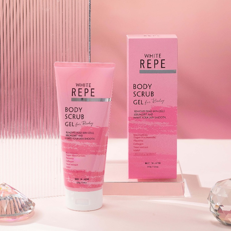 Gel Tẩy Tế Bào Chết Body White Repe Body Scrub Gel 200g [Chính Hãng]