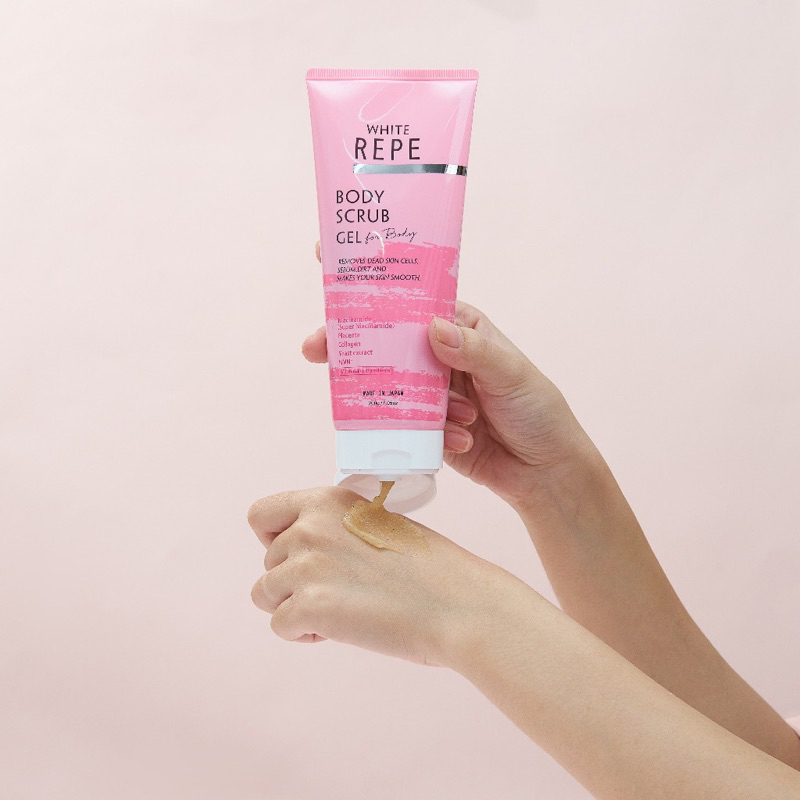 Gel Tẩy Tế Bào Chết Body White Repe Body Scrub Gel 200g [Chính Hãng]