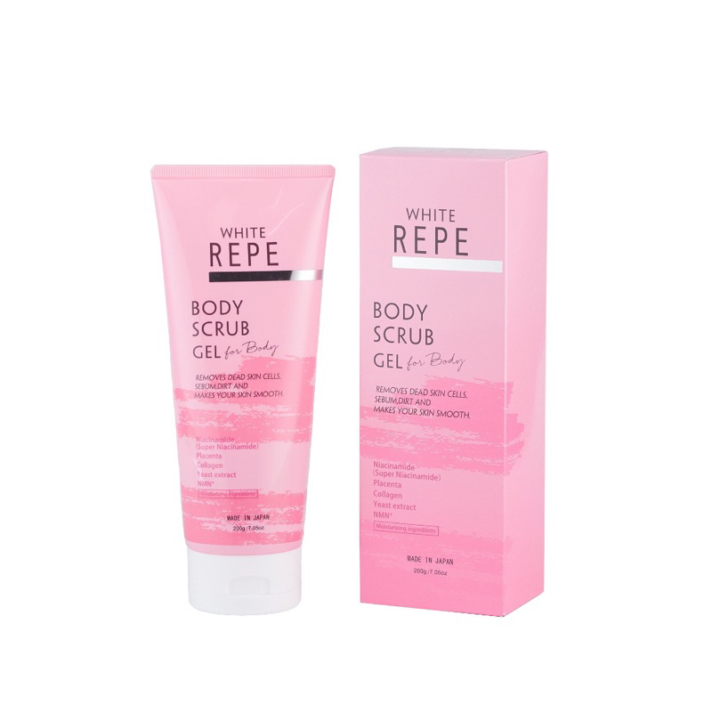Gel Tẩy Tế Bào Chết Body White Repe Body Scrub Gel 200g [Chính Hãng]