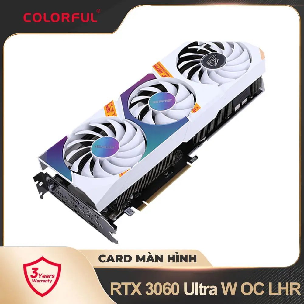 VGA_Card Màn Hình COLORFUL IGAME Geforce RTX 3060 Ultra W Oc 12G L-V ...