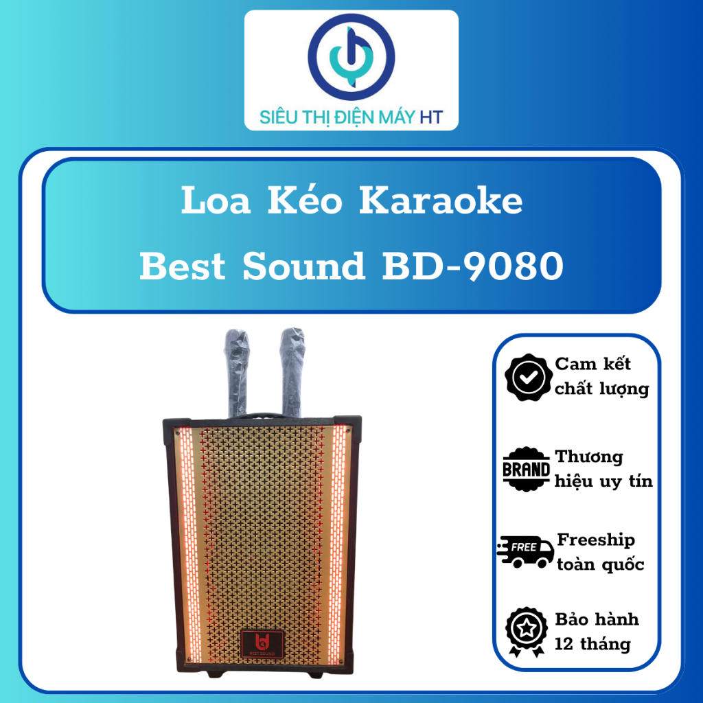 Loa Bluetooth, loa Kéo, loa Karaoke GEDI-G GD-909A, BEST SOUND BD ...