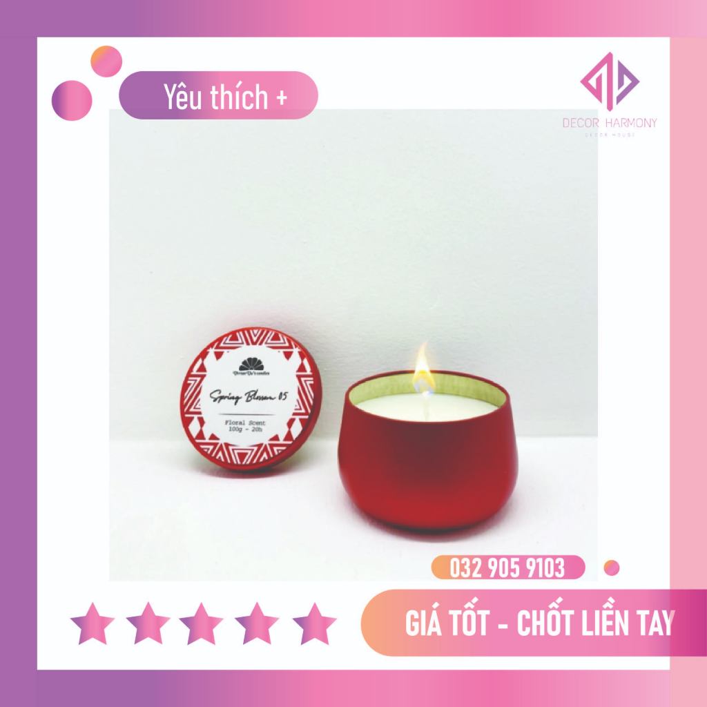 Nến Thơm Spring Blossom Vivian Vu's Candles | Shopee Việt Nam