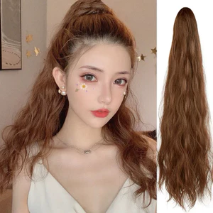 TÓC GIẢ NGOẠM XOĂN XÙ CÁ TÍNH DÀI 55-60 CM KÈM HÌNH THẬT