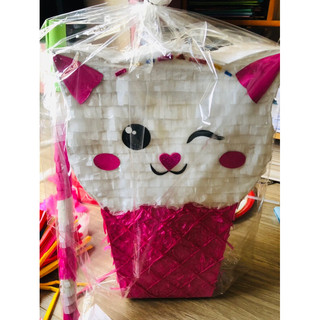 Pinata đập kẹo IceCream CAT- trò chơi tiệc sinh nhật cực vui dành cho bé