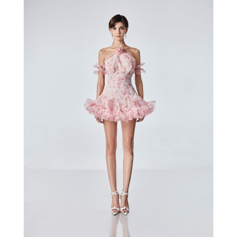 SAKURA DRESS - Đầm xoè bồng bềnh 2 lớp + lót quần bên trong _ NINISESI