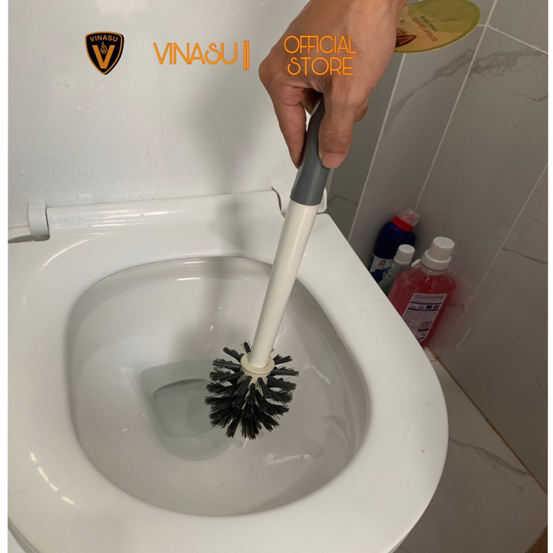 Cọ tolet đầu tròn,cọ vệ sinh bồn cầu, cọ chà cầu Vinasu
