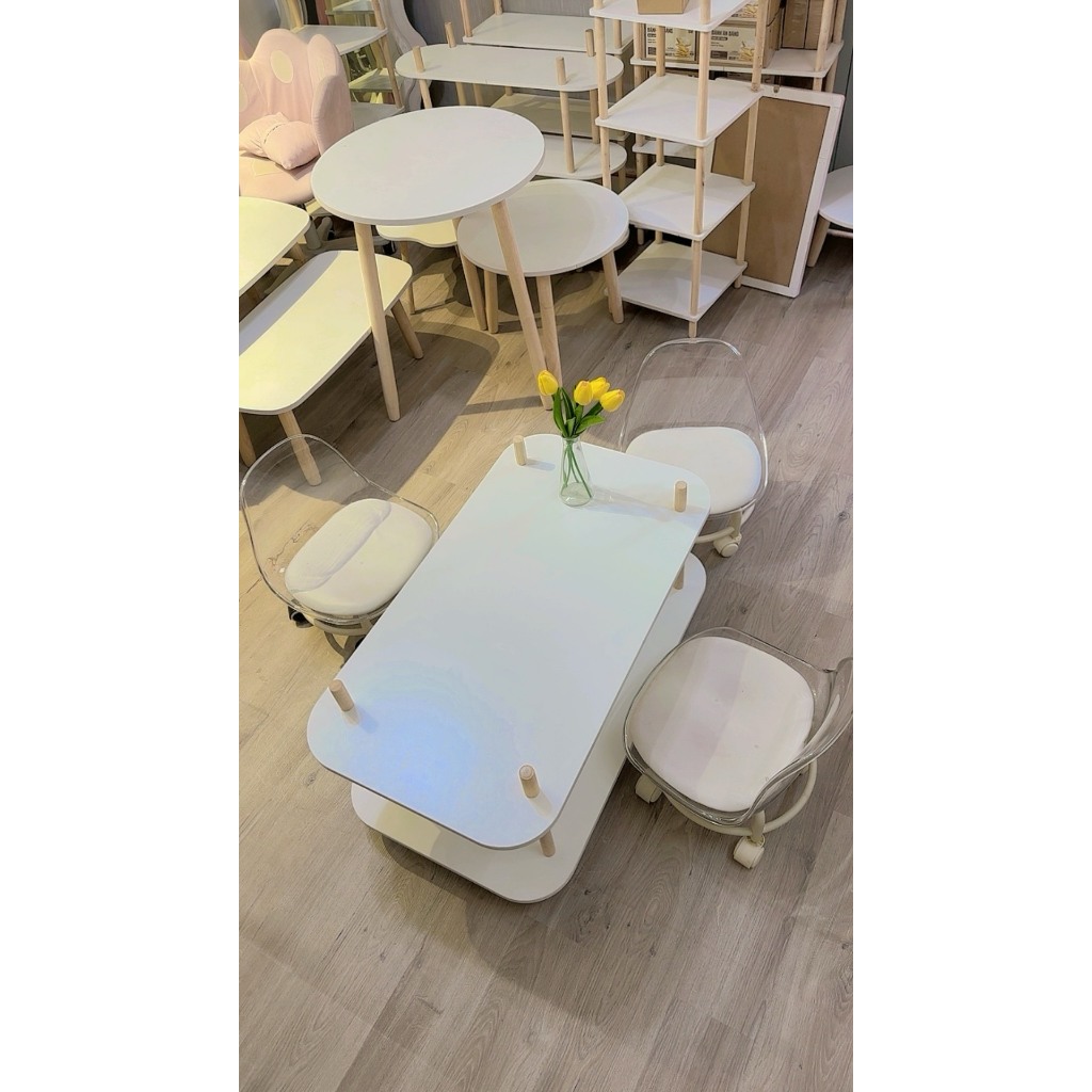 kệ gỗ Nhu Y Decor để lò vi sóng, kệ bếp, kệ trang trí đa năng 2 3 4 5 tầng chịu lực cao đa dạng kích thước lắp ráp dàng