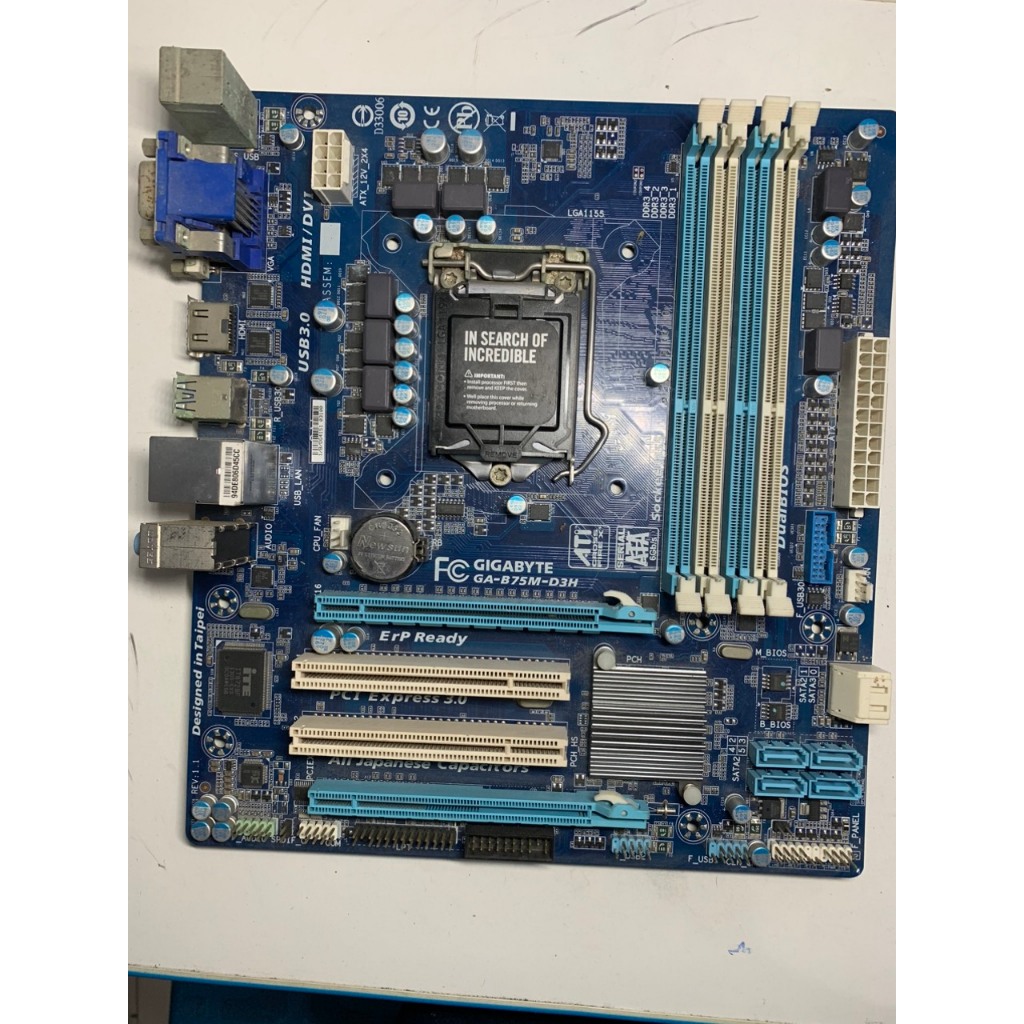 Main Gigabyte GA-B75M-D3H (cũ) | Shopee Việt Nam