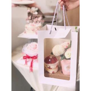 Túi Đựng Quà Trong Suốt Để Hoa Gấu Bông Đồ Dùng Cute Timo GQ30