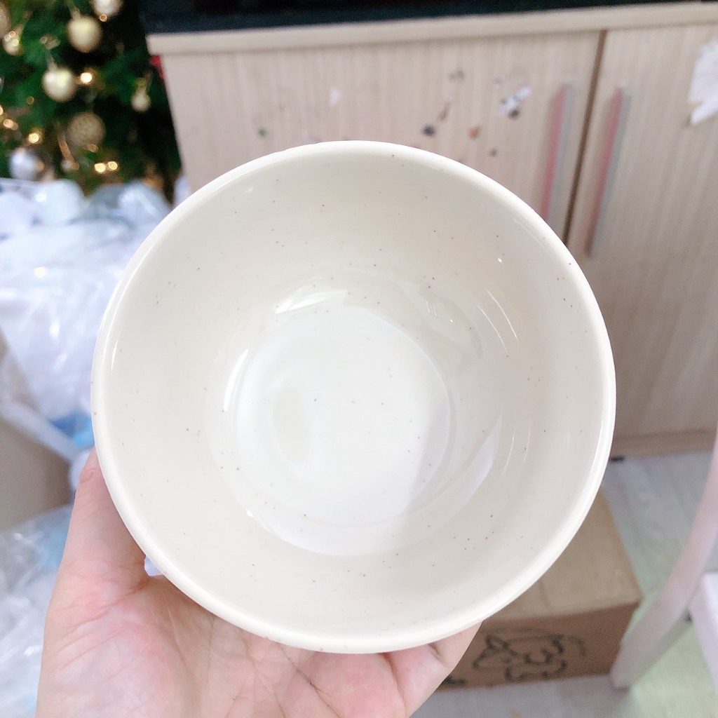 Set 10 chén cơm nhựa kem thước (11 x 5.5) dùng để ăn cơm, ăn lẩu phù hợp cho gia đình, hàng quán....Chén Nhựa melamine