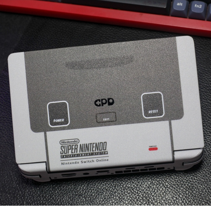 Skin dán GPD Mini mẫu Super Nintendo (Film 3M, có custom theo yêu cầu, đã cắt sẵn chi tiết)