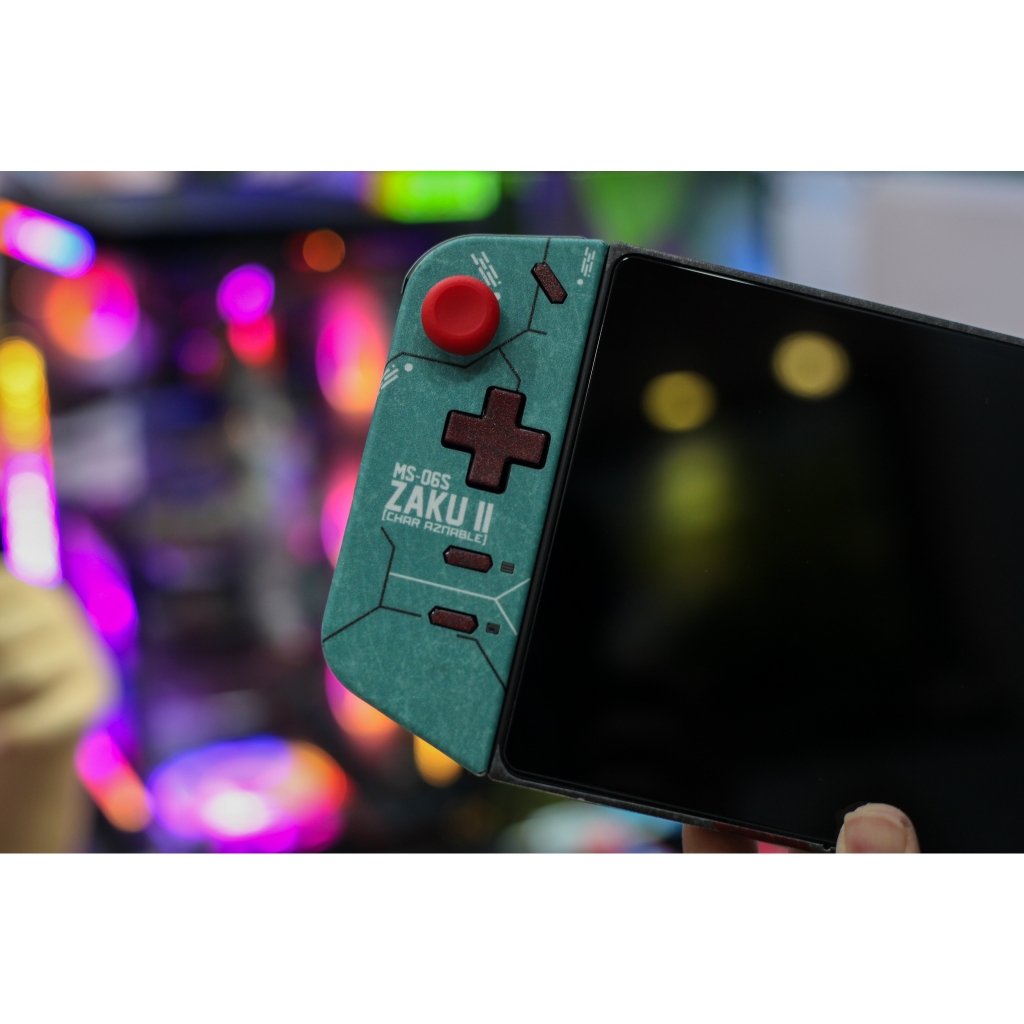 Skin dán Lenovo Legion Go / Go 2 mẫu Gundam Zaku II MS-06S Retro (Film 3M, custom theo ý thích, đã cắt sẵn chi tiết)