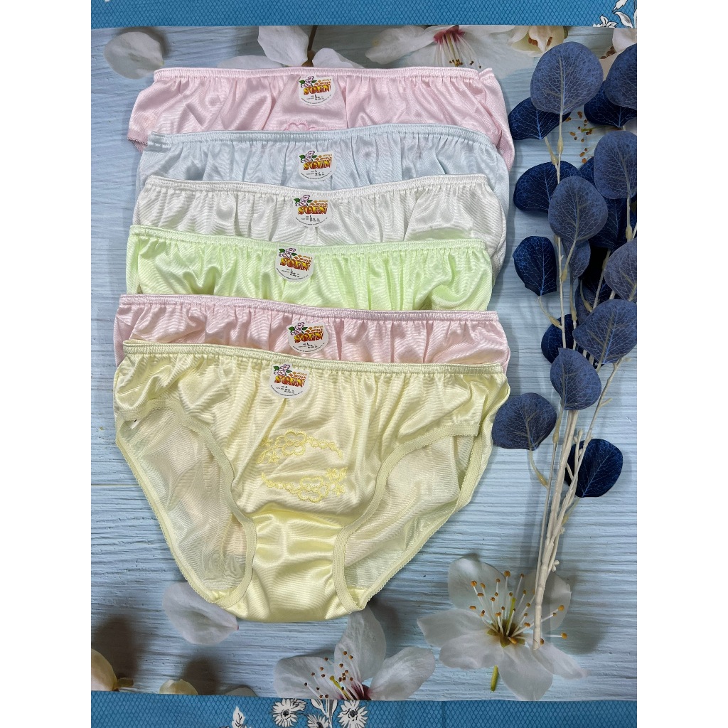 Quần lót nữ Soen thun lụa bóng Form Trung, thoáng mát, mềm mịn dễ chịu. Size M, L, XL