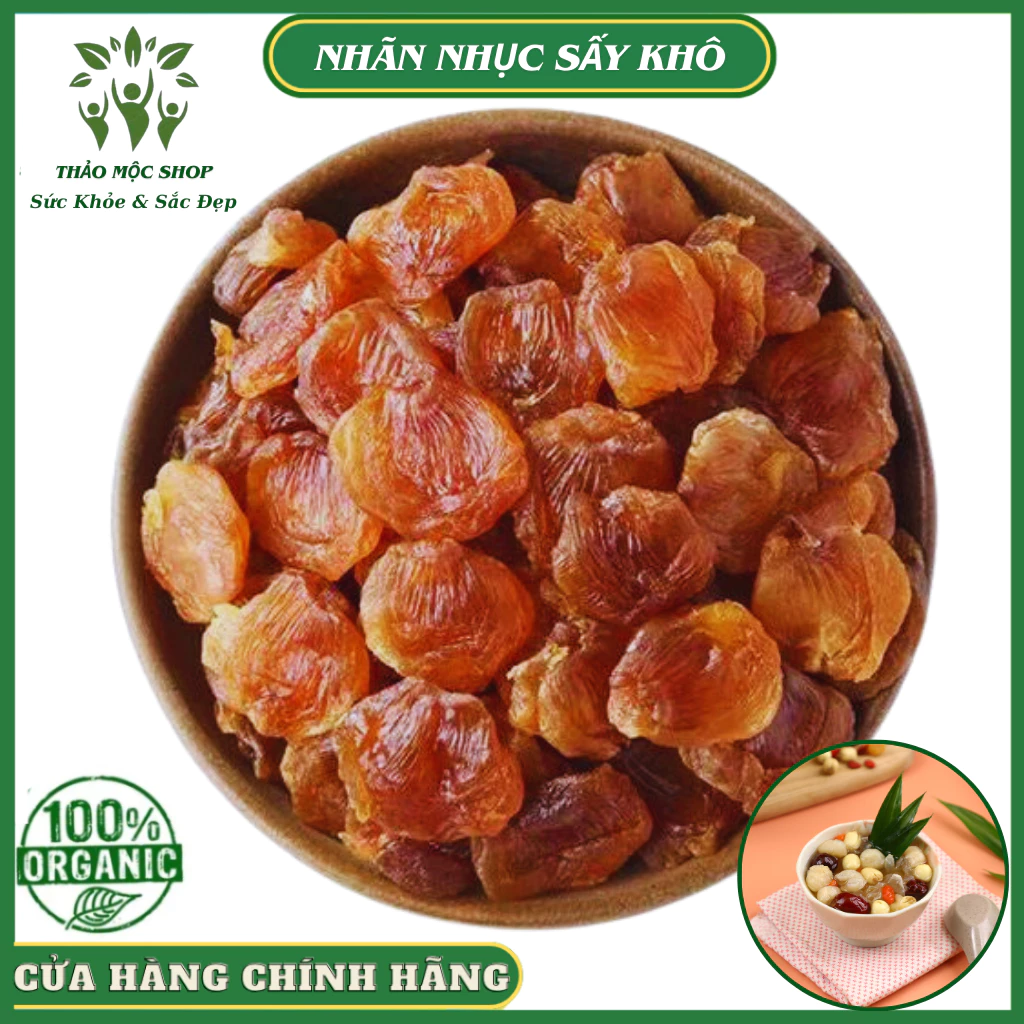 ✅[HÀNG LOẠI 1] Nhãn Nhục Khô Hưng Yên 1Kg Vàng Đẹp Thượng Hạng Cánh Dày Thơm Ngon