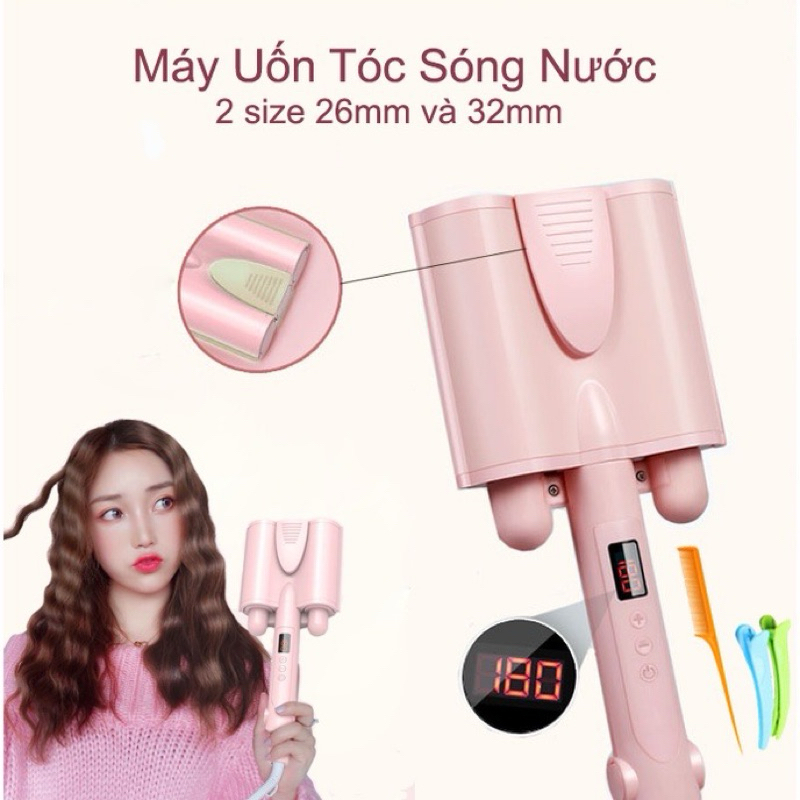 Máy Dập Gợn Sóng Nước 3 Trục,máy dập xoăn cao cấp LT302