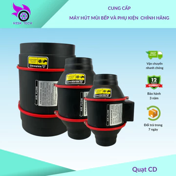 Quạt hút mùi công nghiệp, động cơ CD hút mùi bếp nhà hàng, quạt hút khói bếp gas công nghiệp