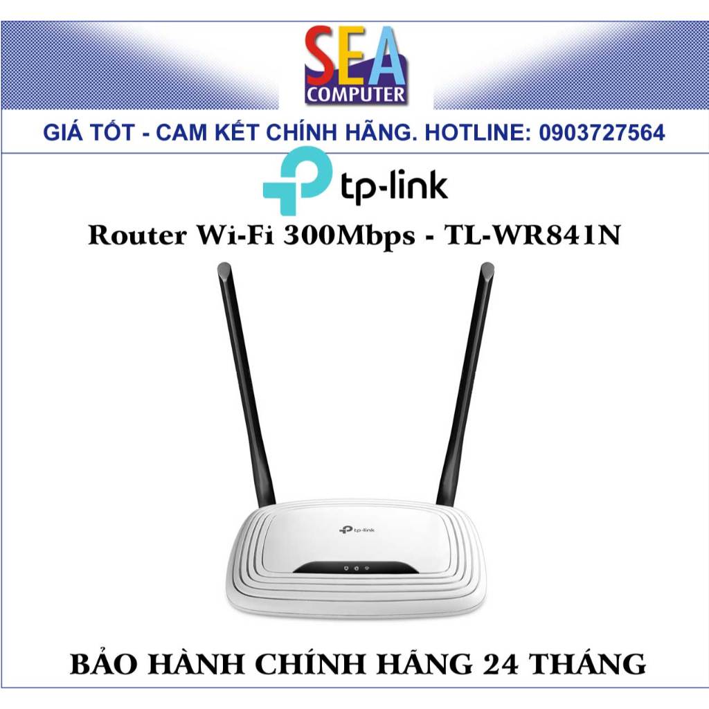 TP-LINK Router Wi-Fi Chuẩn N Tốc Độ 300Mbps - TL-WR841N | Shopee Việt Nam