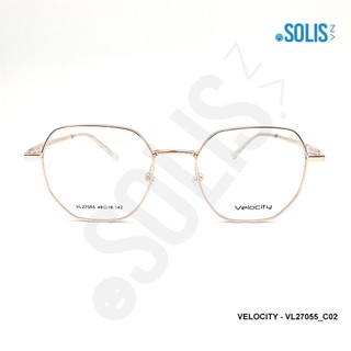 Gọng kính KL hiệu Velocity VL27055 - GỌNG KIM LOẠI HIỆU VELOCITY VL27055 KÍCH THƯỚC  48-18-142