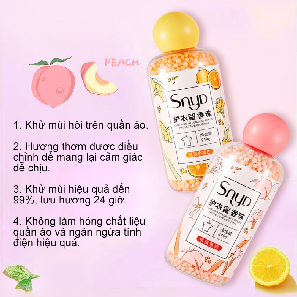 Hạt Lưu Hương Quần Áo, Xả Vải Thơm Tự Nhiên Dịu Nhẹ Lâu Phai Độc Đáo LH01 500G