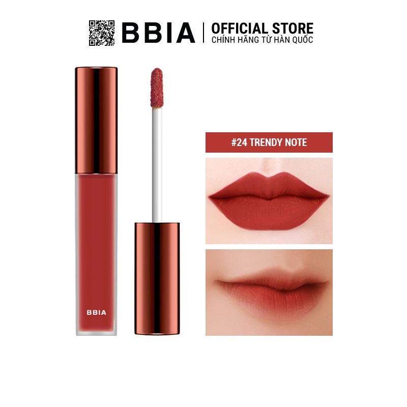 Ảnh Son kem BBIA Last Velvet Lip Tint Version 5 (5g) 4
