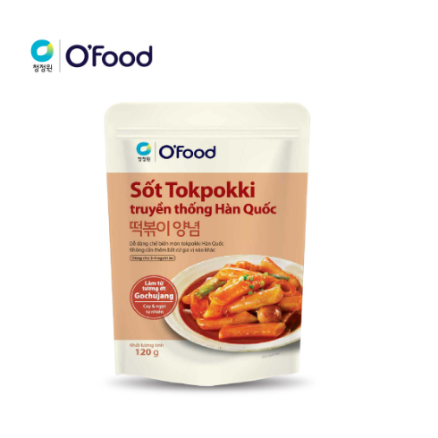 COMBO bánh gạo 1kg và 3 gói sốt tokbokki 120g