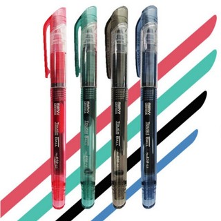 MARVY - Bút gel, bút nước ngòi 0.5mm Tự chọn 4 màu mực ♥ MARVY Tough Ball MS: 850 bút nắp rời