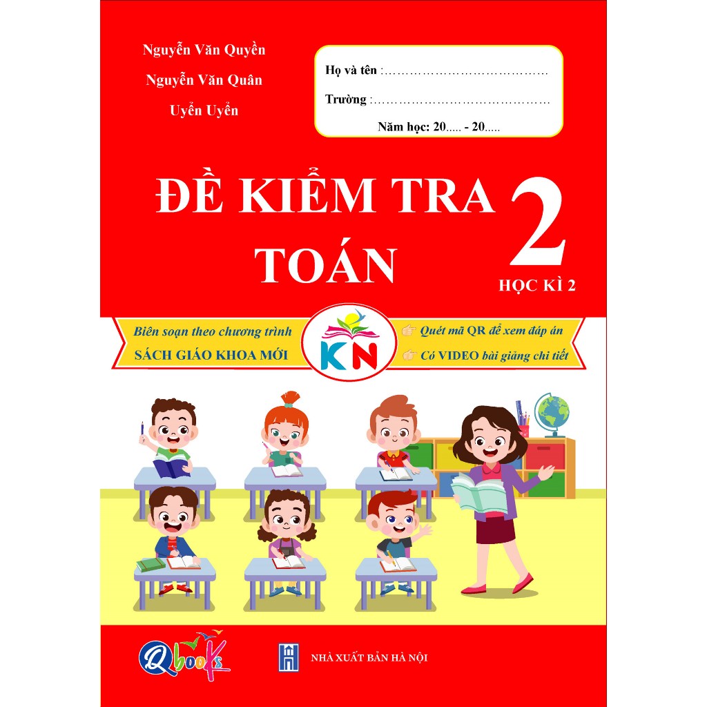 Ảnh Sách - Combo Đề Kiểm Tra Toàn Và Tiếng Việt Lớp 2 Học Kì 2 - Kết Nối Tri Thức (Bộ 2 Cuốn) 1