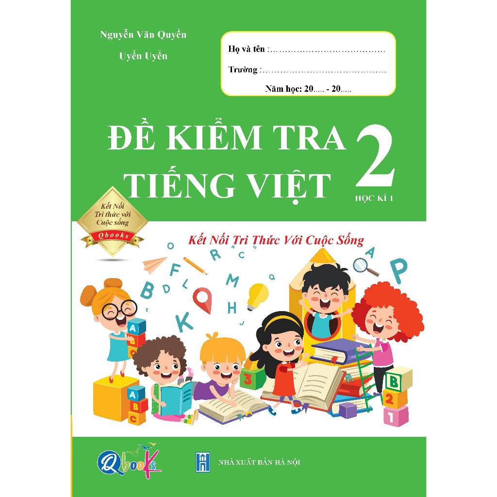 Ảnh Sách - Combo Đề Kiểm Tra Toán Và Tiếng Việt Lớp 2 Học Kì 1 - Kết Nối Tri Thức (Bộ 2 Cuốn) 1