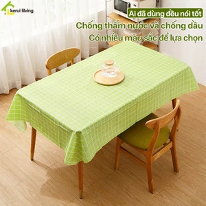 Khăn hoạ tiết caro LUMERA décor phòng học, trải bàn ăn chống thấm nước,chống thấm dầu,thảm trải picnic