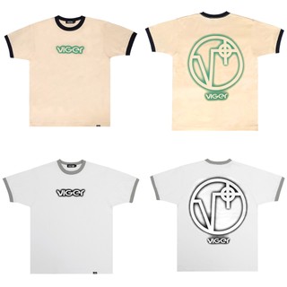 Áo Thun Cổ Tròn STENCIL SR VIGER Ringer Tee
