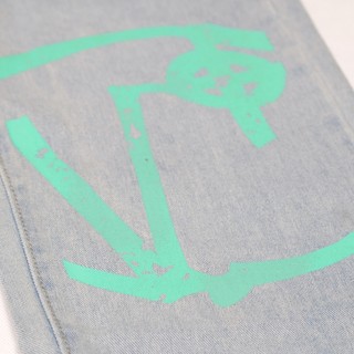 Quần Jeans Wash Baggy SR LOGO VIGER