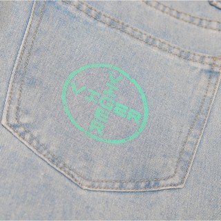 Quần Jeans Wash Baggy SR LOGO VIGER