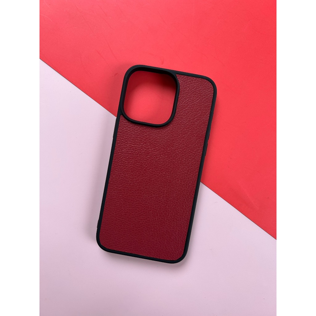 Ốp iphone màu Đỏ đô và màu Nâu