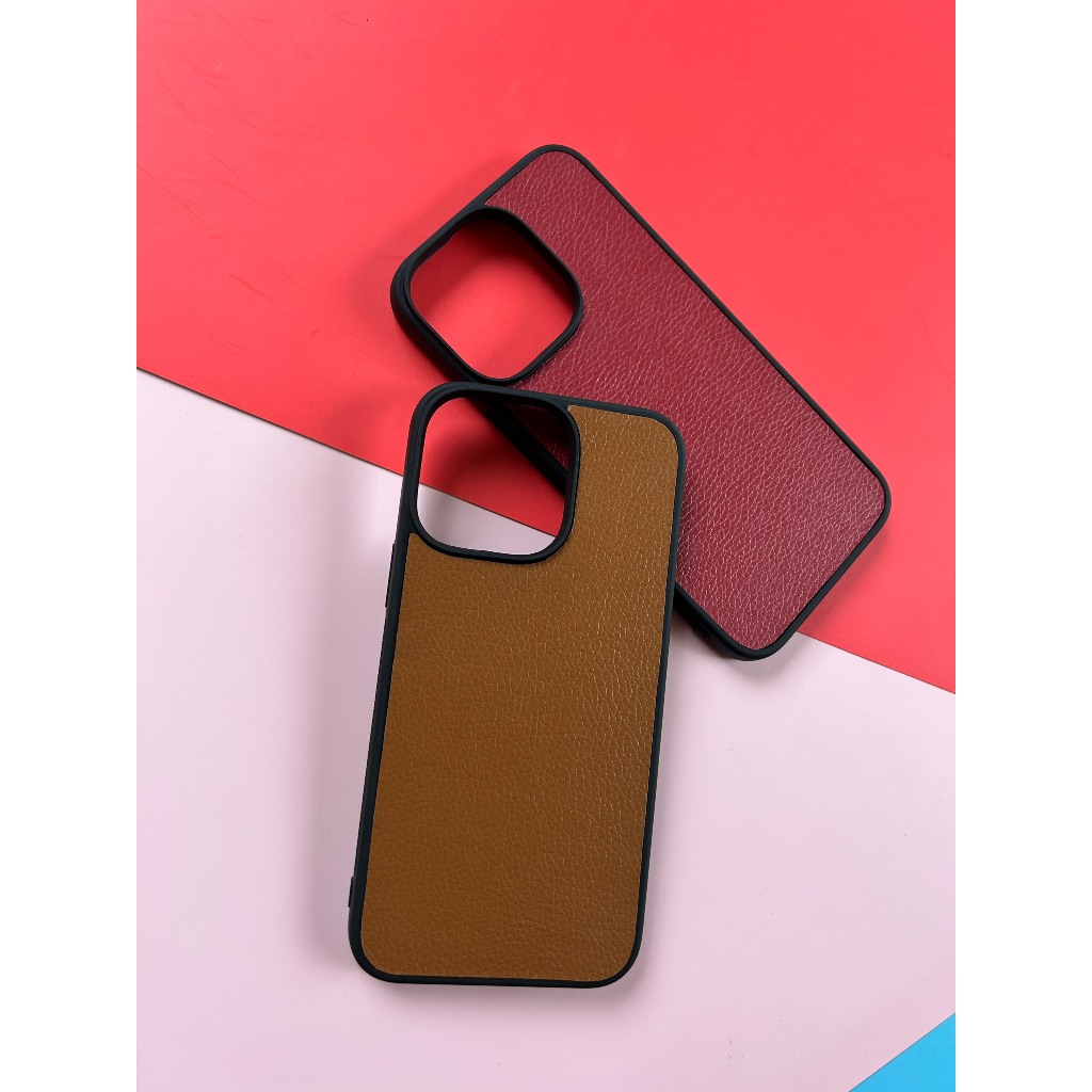 Ốp iphone màu Đỏ đô và màu Nâu