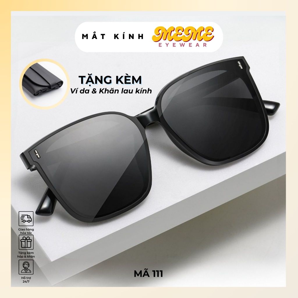 Mắt kính râm kính mát nam nữ thời trang cao cấp chống bụi ánh sáng xanh ...