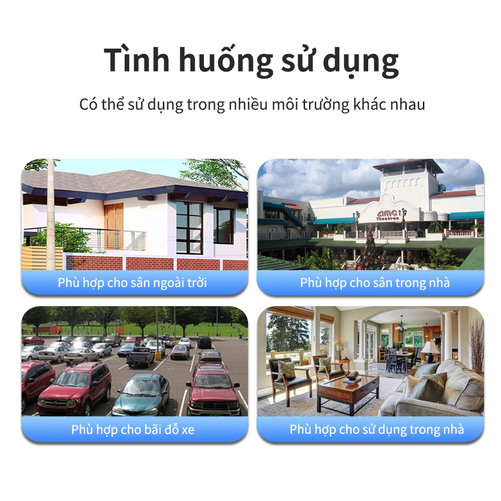 CCTV Camera V380 Max V86 Kết nối WiFi 360 độ Trong nhà và ngoài trời an ninh IP ống kính kép HD Ống kính đôi | BigBuy360 - bigbuy360.vn