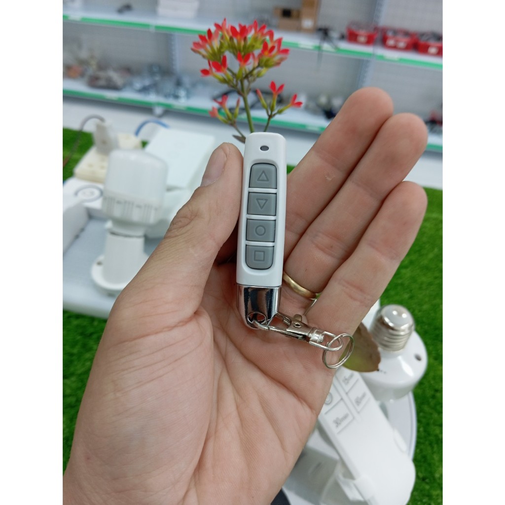 Remote học lệnh 433 kiểu ngón tay, dùng cho mã copy 433, remote cửa cổng cửa cuốn mã JG