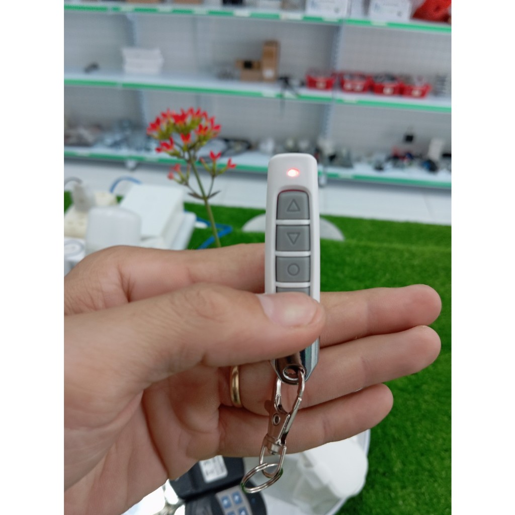 Remote học lệnh 433 kiểu ngón tay, dùng cho mã copy 433, remote cửa cổng cửa cuốn mã JG