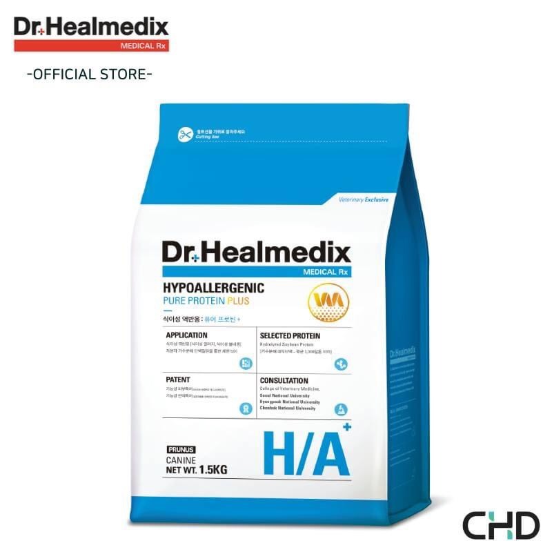 THỨC ĂN HẠT KHÔ CHO CHÓ HỖ TRỢ DỊ ỨNG THỨC ĂN DR. HEALMEDIX HYPOALLERGENIC PURE PROTEIN PLUS 1.5Kg