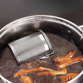 Bộ lọc gia vị inox cao cấp Chubby Chef dùng nấu phở, hầm xương, ngâm trà (đựng khoảng 30-1500g gia vị)